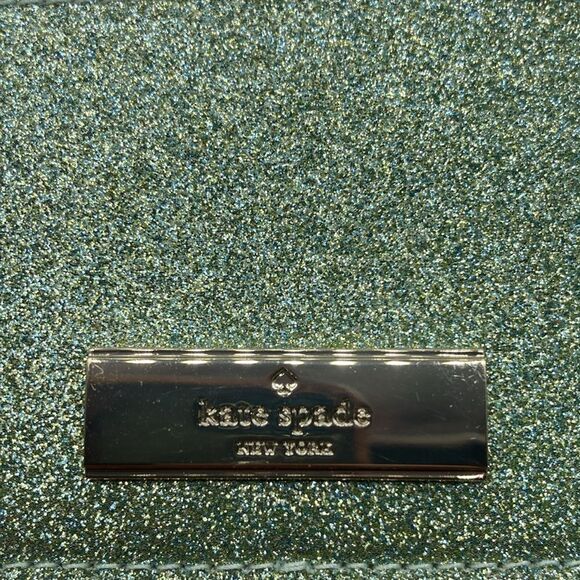 Kate Spade Kenzie Boxed Glitter Small Cardholder Wallet Bag Purse - Picture 3 of 13
